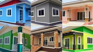Exterior Wall Paint Color Combinations