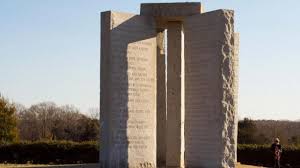 The georgia guidestones are a huge granite artifact in elbert county, georgia, usa. Georgia Guidestones Kraftzeitung Net