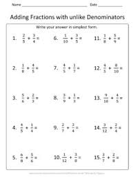 5th grade add subtract multiply and dividing fractions worksheet practice set