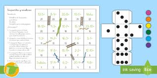El juego de la serpiente es un juego sencillo en el que una serpiente se mueve adentro de una caja y trata de comerse una manzana. Juego Serpientes Y Escaleras Restas Hasta 20