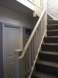 I knew i wanted ours to be a little different. Replacing Banisters With Glass In 1930 S House Houzz Uk