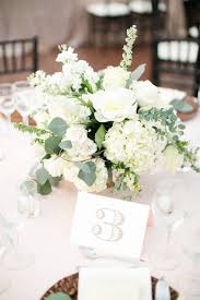 Elegant Garden Inspired Wedding In St Louis Flower Centerpieces Wedding White Wedding Centerpieces Greenery Wedding Centerpieces
