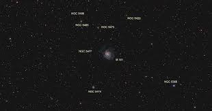 Uy scuti ist ein roter überriese im sternbild schild. Messier 101 Galaxie Im Widefield Astronomie Galaxien Weltall