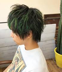 ヘアデザイナー ikedaiさんはinstagramを利用しています グリーンメッシュウルフ westsidestandard ikedai 大阪 関西 心斎橋 メンズヘアスタイル メンズカット 3dカラー ウルフカット ダブルカラー マニパニ 派手髪 合氣 メンズ ヘアスタイル 3dカラー