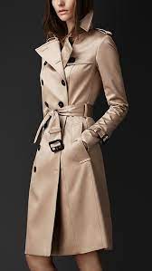 Buy, sell, empty your wardrobe on our website. Mid Length Cotton Sateen Trench Coat Burberry Trench Coats Women Burberry Trench Coat Long Trench Coat