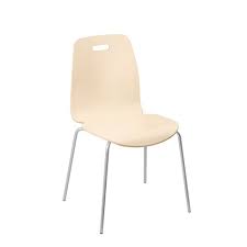 Indémodable et intemporel, le bois s'invite chez rolléco pour habiller et aménager vos espaces de travail. Chaise Coque Bois Verni Couleur Pietement Tube Metal