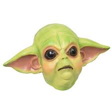 Baby yoda bathing suit : New The Mandalorian Baby Yoda Cosplay Masks Master Yoda Latex Helmet Masks Halloween Party Carnival Props Boys Costume Accessories Aliexpress