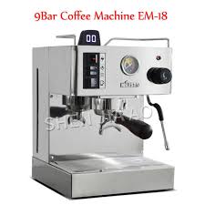 The semi automatic espresso machine is the only coffee maker which overcomes the negatives of both the manual and superautomatic espresso machines. 9bar Em 18 Italian Semi Automatic Coffee Machine Espresso Coffee Machine Coffee Maker With Professional Pump For Family 220v Coffee Makers Aliexpress