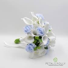 15 peony bouquet ideas for every wedding style how to choose a bridesmaid bouquet Baby Blue Rose White Calla Lily Brides Posy