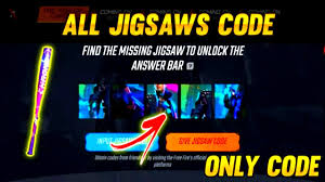 The jigsaw codes are unique codes that are found by sharing each of the jigsaw puzzle pieces under the guess the ambassador event. Free Fire Chrono Event All Code Jigsaw Code Free Fire Operation Chrono All Code Free Fire Code Youtube