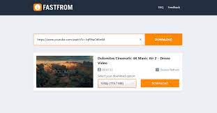 You can do it in your web browser. Fastfrom Online Video Downloader Download Any Video From The Internet