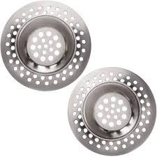 set of 2)stainless steel sink strainer