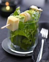 Brochettes De Fromage Et Mache Pour 6 Personnes Recettes Elle A Table Recette Recettes De Cuisine Recette Cuisine