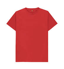 Plain Men S Organic Tee Red Plain T Shirt Redplaint Shirt In 2021 Organic Cotton T Shirts Shirts Plain Red T Shirt