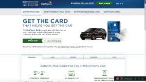The gm buypower business card from capital one offers rewards you can use to buy a new chevrolet, buick, gmc or cadillac vehicle. Capital One Buy Power Card Youtube