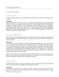 Write up a business plan for your video game business. 4 Game Inc Business Plan