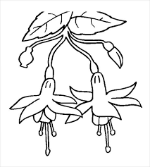 21 Flower Coloring Pages Psd Ai Vector Eps Flower Line Drawings Doodle Art Flowers Flower Coloring Pages