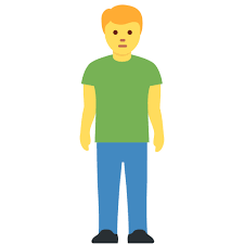 Standing is about as cool as the mother duck and does not hurt your stomach. Man Standing Emoji