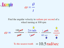 Then click the convert me button. Angular Velocity Linear Velocity Ppt Download