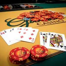 The setup, the bring and ante, the five. Seven Card Stud
