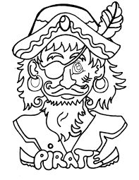 Nearly all the crowded waters used for transportation access have one common problem, pirates. Pirate Head Pirates Coloring Pages For Kids To Print Color