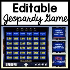 Distance Learning Games For Zoom With Jeopardy Fully Editable Zoom Games In 2020 Distance Learning This Or That Questions Teacher Help