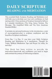 Daily Scripture Reading And Meditation 31 Bible Verses About Faith To Keep You Overcoming Coleman Gloria 9781480161948 Amazon Com Books