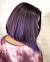 Dirty Blonde Hair With Purple Ombre