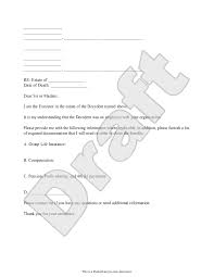 They are located out of binghampton, ny and were founded in 1882. Free Employee Death Benefits Letter Free To Print Save Download