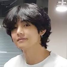 The pictures of the bts boys with v's hairstyle are going viral. Bts V This Is Now His Superior Look I Repeat His Superior Look How Fluffy Long Hair Facebook