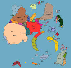 Map Of The Naruto Universe In Detail Naruto World Map Naruto Shippuden Anime Anime Naruto