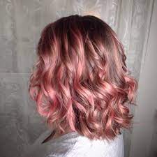 Account Suspended Rose Gold Hair Hair Brown Hair With Pink Highlights