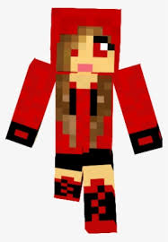 Maybe you would like to learn more about one of these? Minecraft Red Hoodie Girl Skin Png Image Transparent Png Free Download On Seekpng