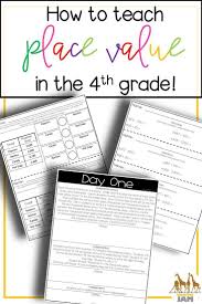 Math Lesson Plans Place Value Lesson Plans Guided Math Lesson Plan Math Lesson Plans Free Math Lessons 4th Grade Math