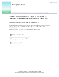 Submitting the payment by cheque or money online registration is the easiest method to register for the sat test. Pdf Uncertainty Of The Linear Trend In The Zonal Sst Gradient Across The Equatorial Pacific Since 1881
