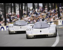 Mercedes Benz C9 At 1989 24 Hours Of Le Mans 2 In 2020 Le Mans Sports Car Racing Mercedes Benz