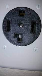 It's up to you, there is no standard electric outlet orientation. Confusing Dryer Outlet Electronics Dallas Makerspace Talk