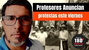 Dirigentes docentes piden a los padres no enviar a los hijos el viernes a  clases/Fernando Abrego.