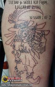 The magic of the internet. Tattoo 9 Skull Kid From Legend Of Zelda Sess 1 By Briescha On Deviantart