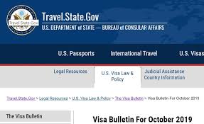 October 2019 Visa Bulletin Lawyer Linh