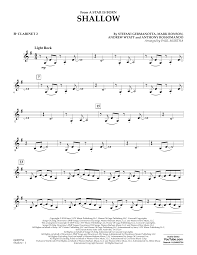 Beetlejuice is a musical with music and lyrics by eddie perfect and book by scott brown and anthony king. Shallow From A Star Is Born Arr Paul Murtha Bb Clarinet 2 Sheet Music Lady Gaga Bradley Cooper Concert Band