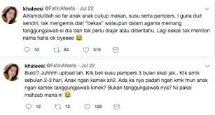 Bekas isteri kepada adam shah, fatin afeefa kini menjadi topik perbualan hangat dikalangan netizen apabila gambar yang dimuat naik menerusi laman instagram aksi cium fatin afeefa bersama suami orang. Adam Shahz Komen Kekechallenge Fatin Afeefa Terasa Lepastu Berperang Di Twitter Entertainment Rojak Daily