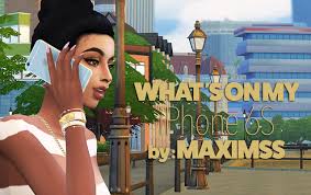 The Best Apple Iphone 6s Gold Default Replacement By Maximss Iphone 6s Gold Sims 4 Apple Iphone 6s