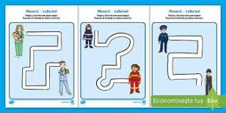 Găsiţi pe blog şi alte planşe drăguţe pentru colorat , cu moş crăciun, brăduţi, clopoţei şi reni. ViaÈ›a De Zi Cu Zi Meserii Materiale Didactice Caf Ciclul Achiz