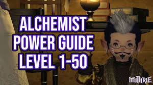 Final fantasy xiv crafting guide (and how to level crafting classes fast). Ffxiv 2 56 0599 Alchemist 1 50 Powerlevel Guide Youtube
