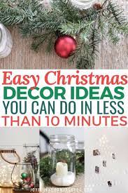 Easy Christmas Decor Ideas You Can Do On A Budget Simple Christmas Decor Affordable Christmas Decorations Homemade Christmas Decorations