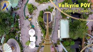 Valkyria Dive Roller Coaster Pov At Liseberg In Sweden Youtube