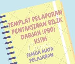Templat Terkini Pelaporan Pbd Kssm Tingkatan 4 Layanlah Berita Terkini Tips Berguna Maklumat