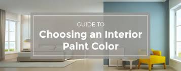 How To Choose An Interior Paint Color