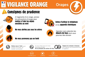 Météo france a placé 19 départements en vigilance orange sur le territoire. Alerte Meteo Vigilance Niveau Orange Aux Orages Mairie De Queven